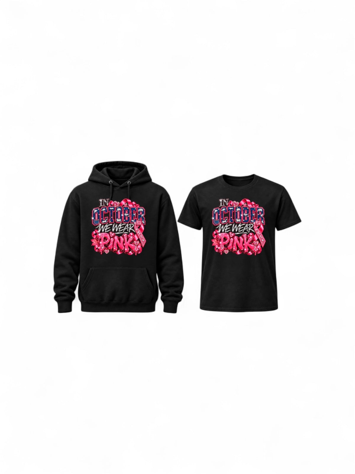 In October We Wear Pink Shirt & Hoodie